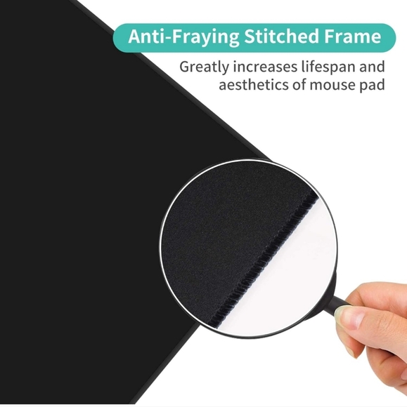 Colorful 2025 Black Desk Calendar Mat- Comfortable, Non-Slip, and Smooth - Picture 5 of 5